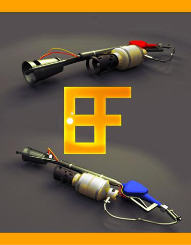 TF2 Pyro Flamethrower preview image